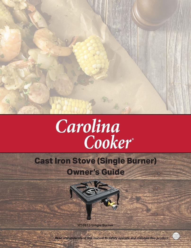 Carolina Cooker M56913 owner's guide
