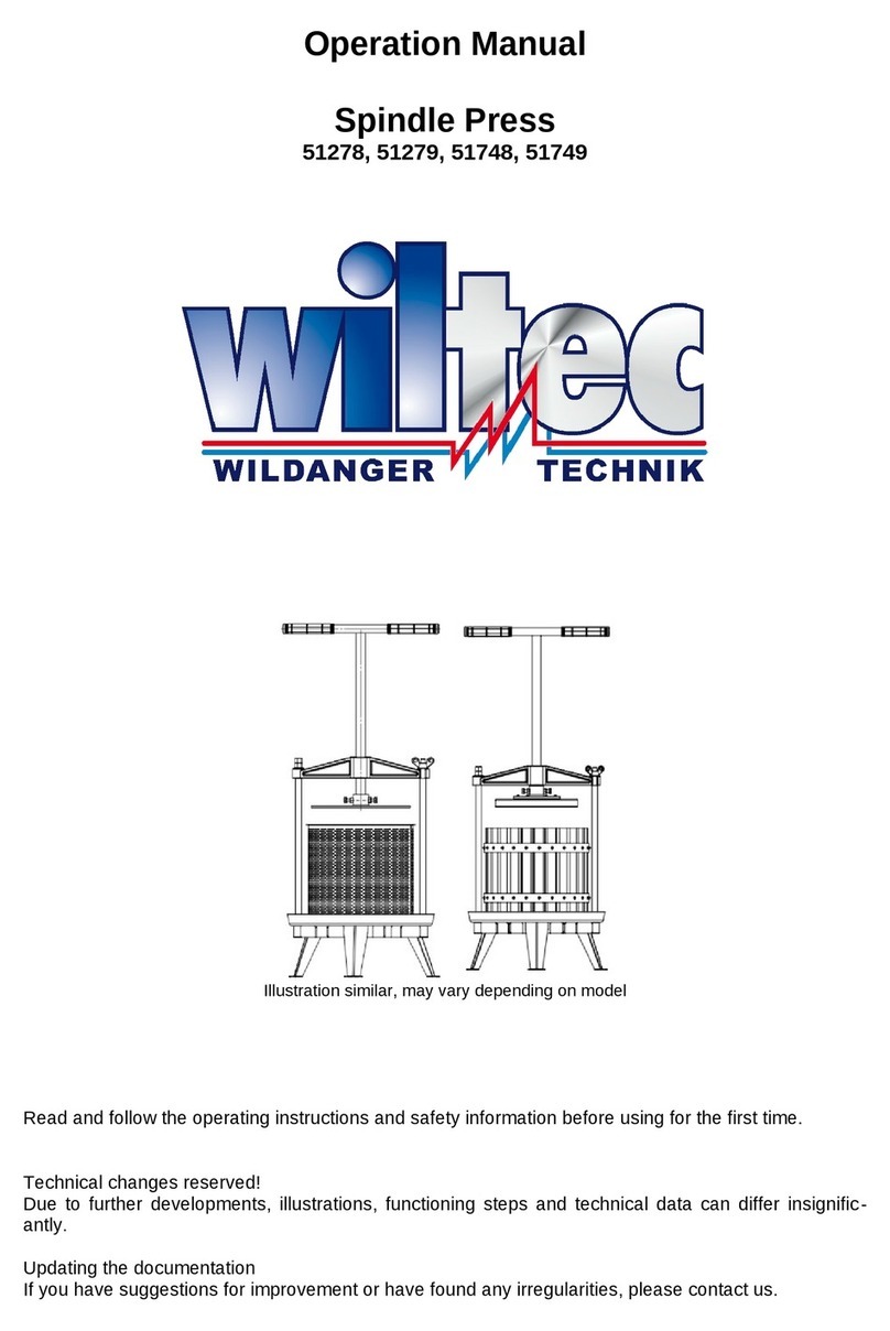 WilTec 51278 User manual WilTec 51278 User manual