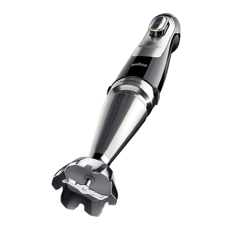 Braun Multiquick 9 User manual
