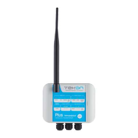 Tekon PLUS TWP-4AI4DI1UT User manual