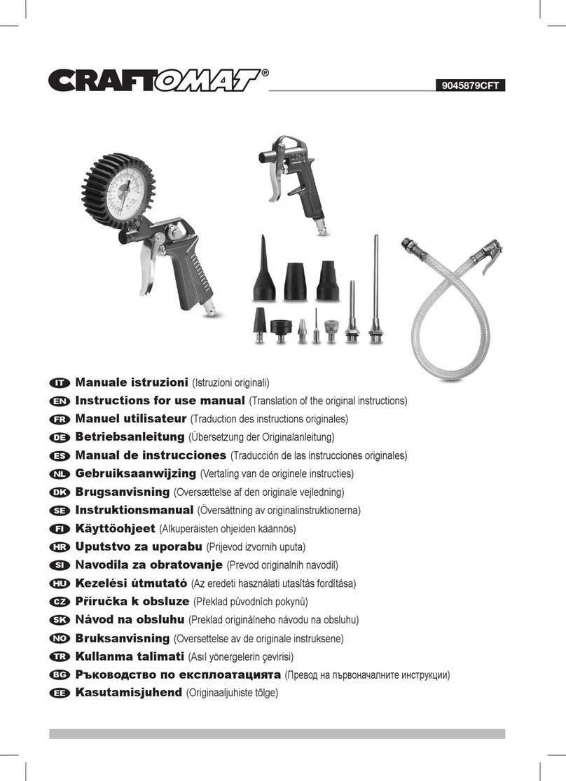 Craftomat 9045879CFT Instructions for use manual