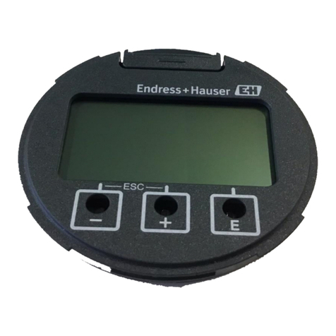 Endress+Hauser VU113 User manual