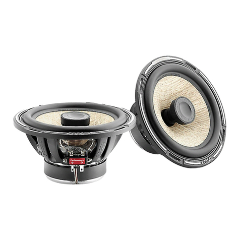 Focal PERFORMANCE EXPERT SERIES User manual