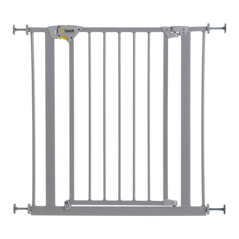 Hauck Trigger Lock Safety Gate Instructions for use