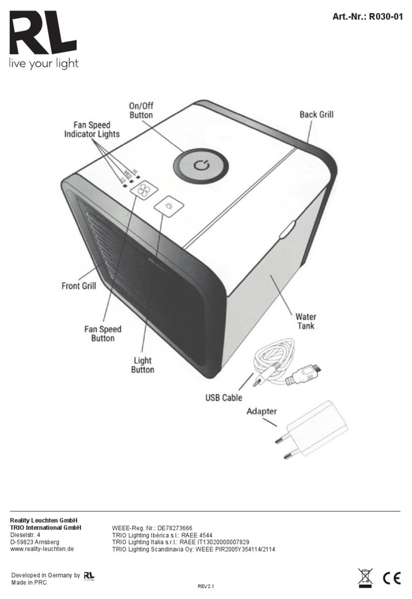 Reality Leuchten R030-01 User manual