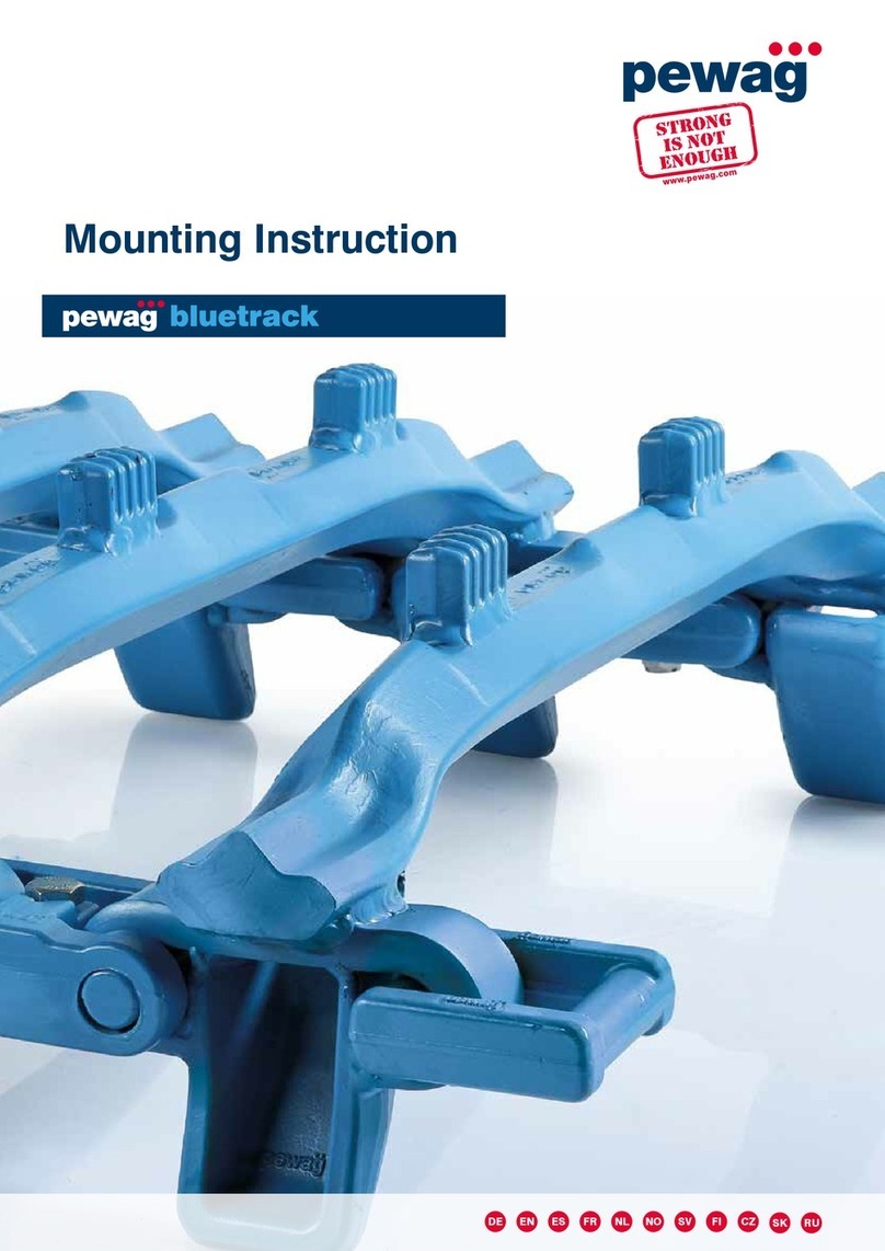 pewag Bluetrack Mounting instruction