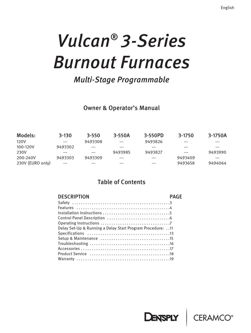 Vulcan-Hart 3 Series Owner's/operator's manual