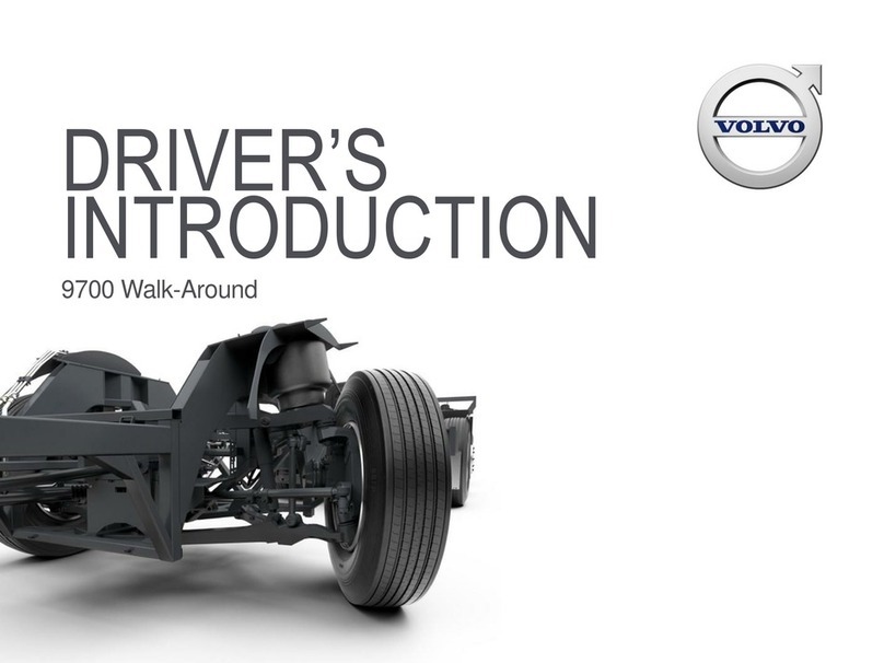 Volvo 9700 DRIVER'S INTRODUCTION