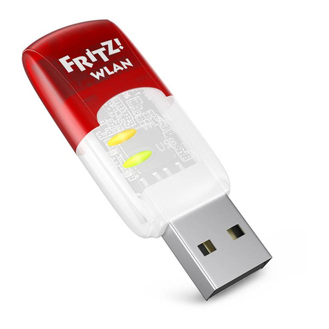 Fritz! FRITZ!WLAN USB Stick Installation, configuration and operation