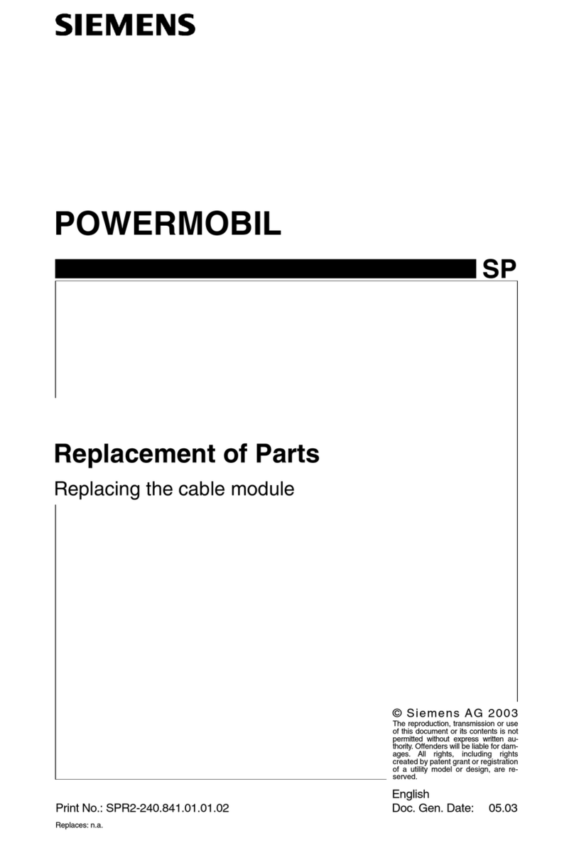 Siemens POWERMOBIL User manual Siemens POWERMOBIL User manual