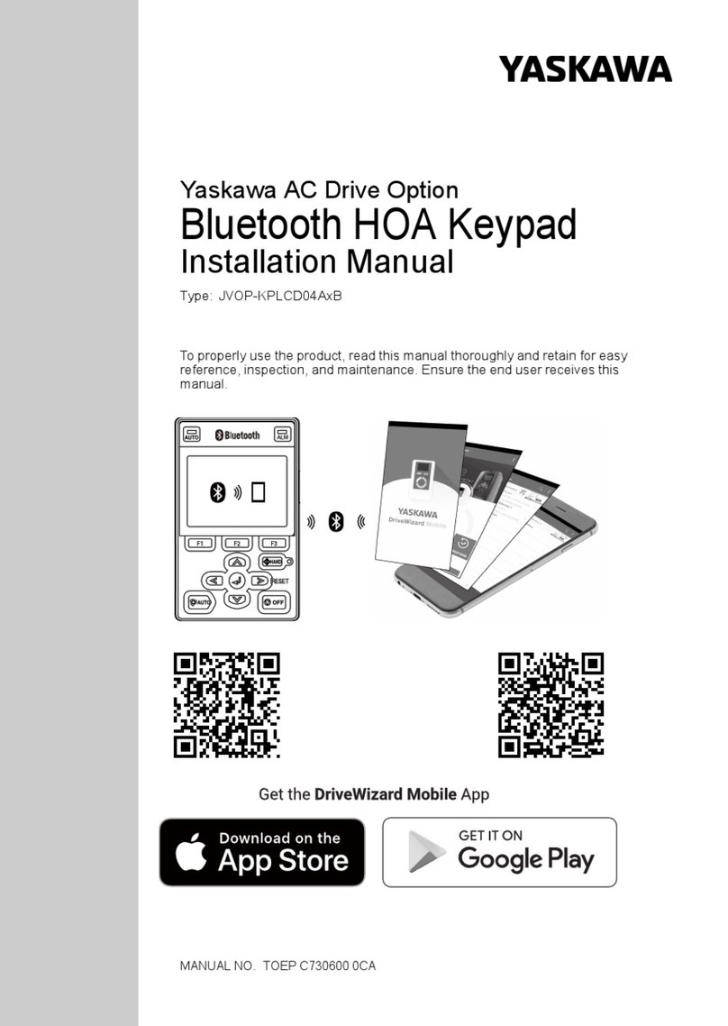 YASKAWA JVOP-KPLCD04AxB User manual