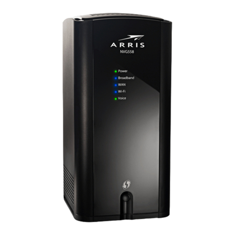 Arris NVG5X8 User manual