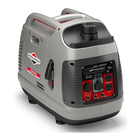Briggs & Stratton Inverter Generator Quick setup guide Briggs & Stratton Inverter Generator Quick setup guide