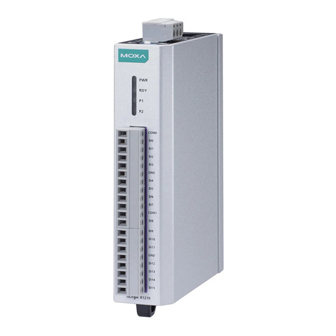 Moxa Technologies ioLogik R1210 Series: ioLogik R1212 Series: ioLogik R1214 Series: ioLogik R1240 Series: ioLogik R1241... User manual