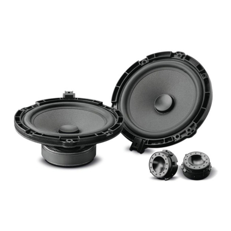 Focal IS PSA 165 user manual