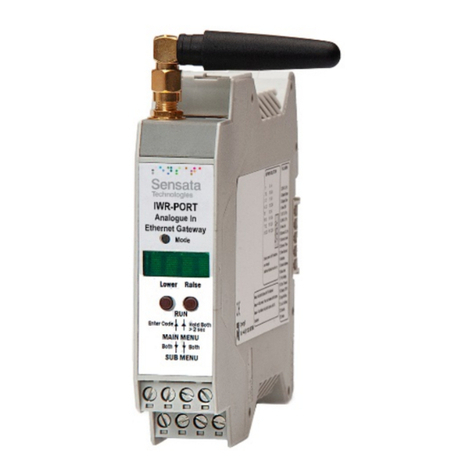 Sensata IWR-PORT Series operating manual