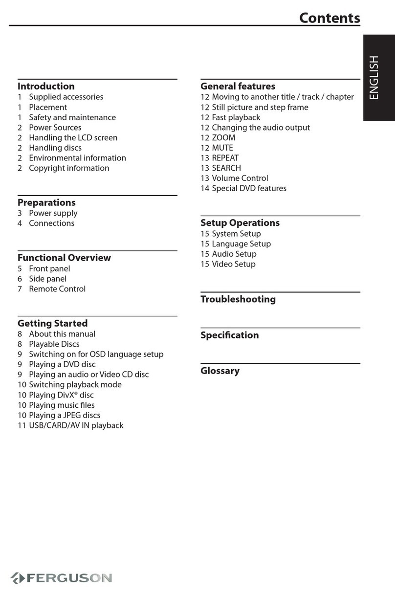 Ferguson CUTE User manual