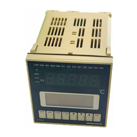 Shimaden SR253 Series User manual