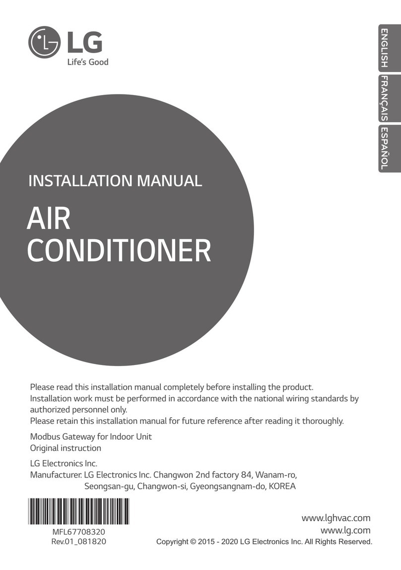 LG PDRYCB500 User manual