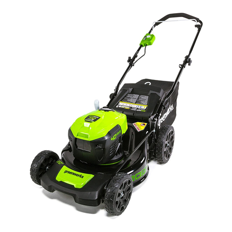 GreenWorks MO40L00 Operator's manual