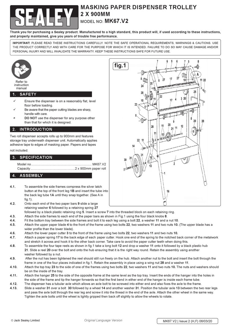 Sealey MK67.V2 User manual