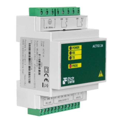 PickData ACTIO 24 quick start guide