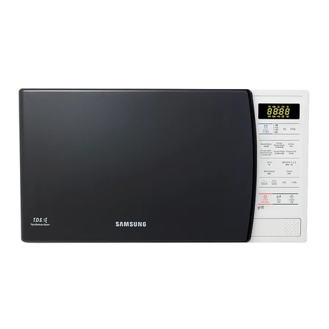 Samsung GE83K Owner's instructions & cooking guide