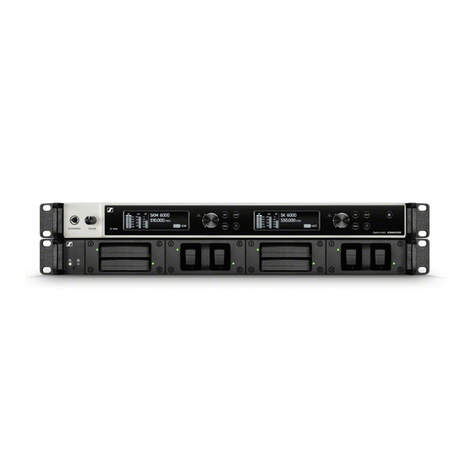 Sennheiser Digital 6000 Series User manual