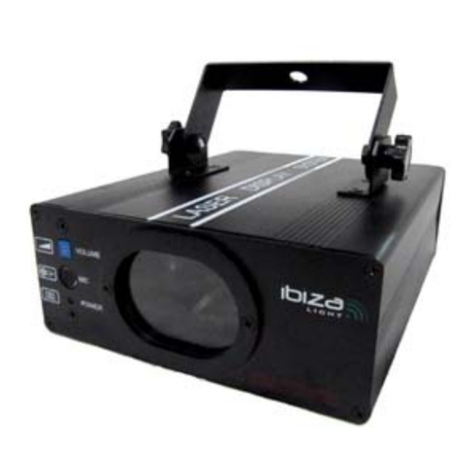 Ibiza LAS100V User manual