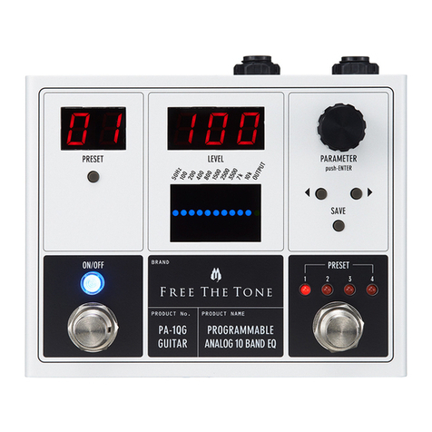 Free The Tone PA-1QG User manual