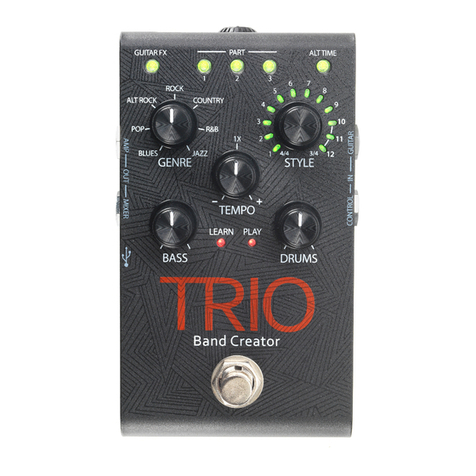 digi-tech TRIO User manual digi-tech TRIO User manual
