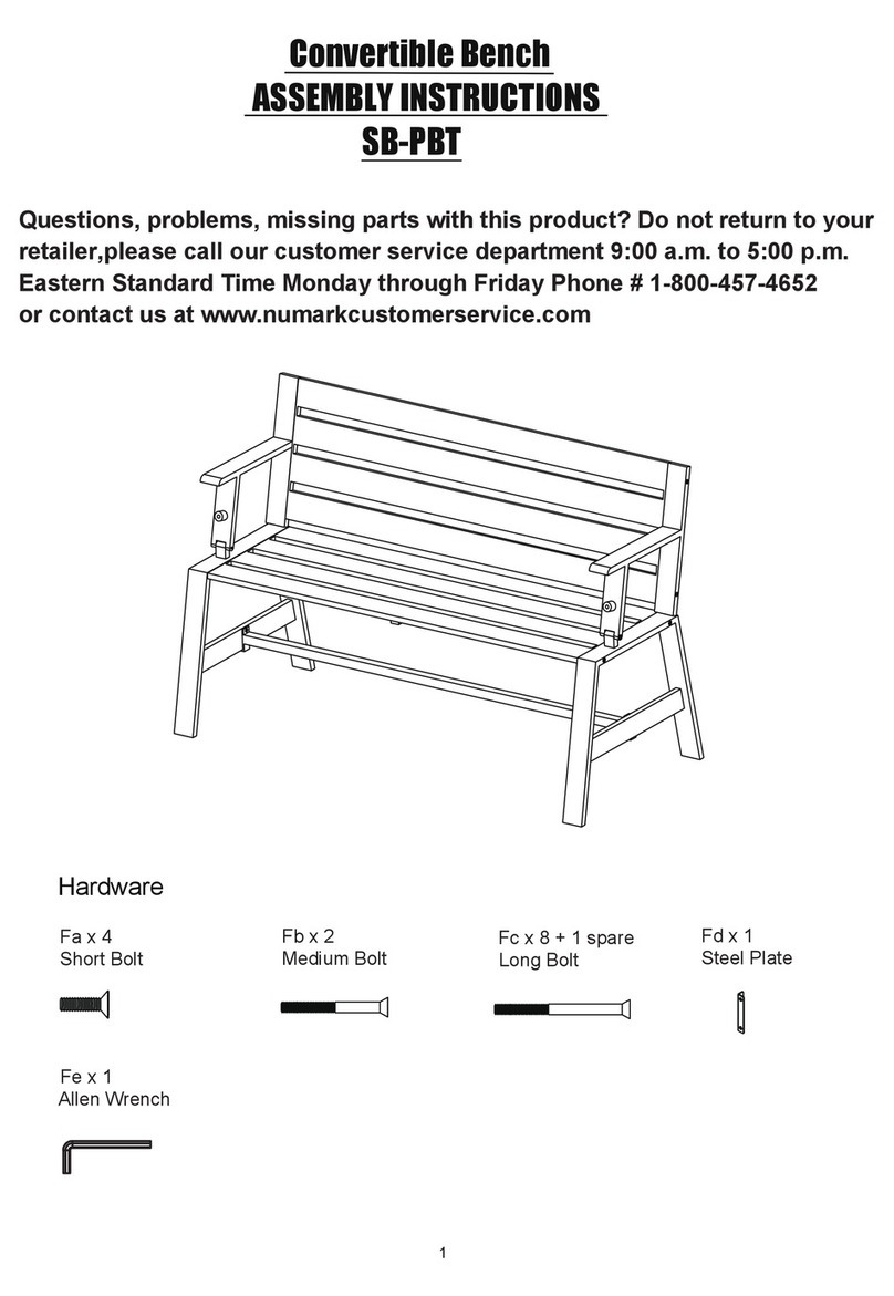 Liberty Garden SB-PBT Assembly instruction