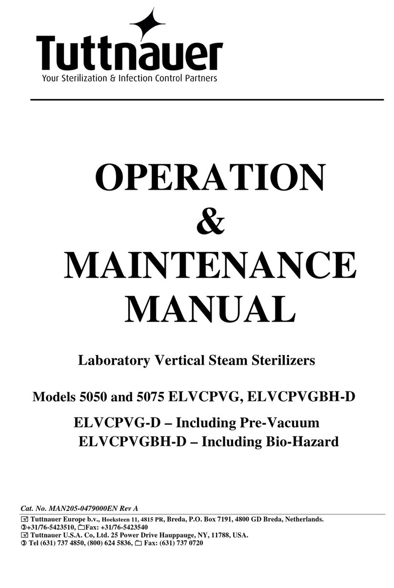 Tuttnauer 5050 Manual