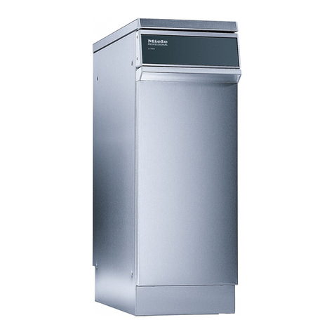 Miele professional DOS G 7896 User manual Miele professional DOS G 7896 User manual