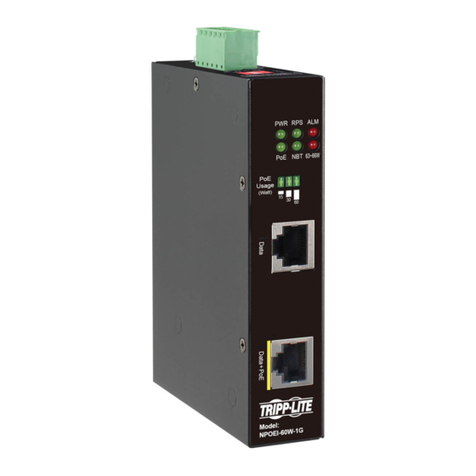 Tripp Lite NPOEI-60W-1G quick start guide