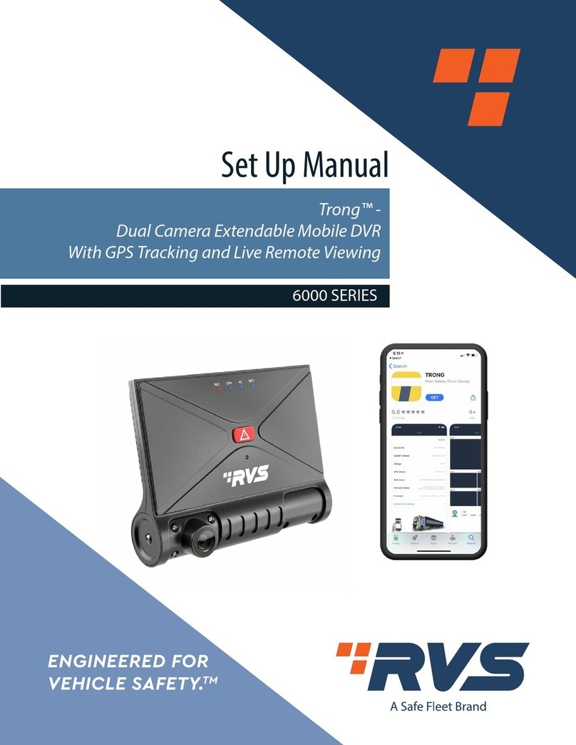Safe Fleet RVS Trong 6000 Series Setup manual