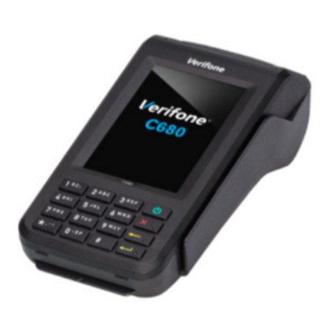 VeriFone C680 FF User manual