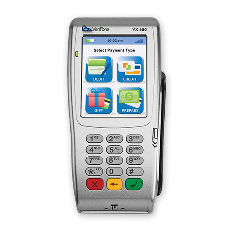 VeriFone HICAPS VX680 User manual