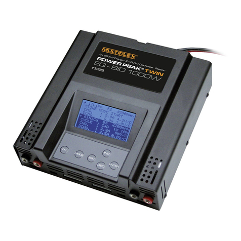 ROBBE Power Peak Twin EQ-BID User manual