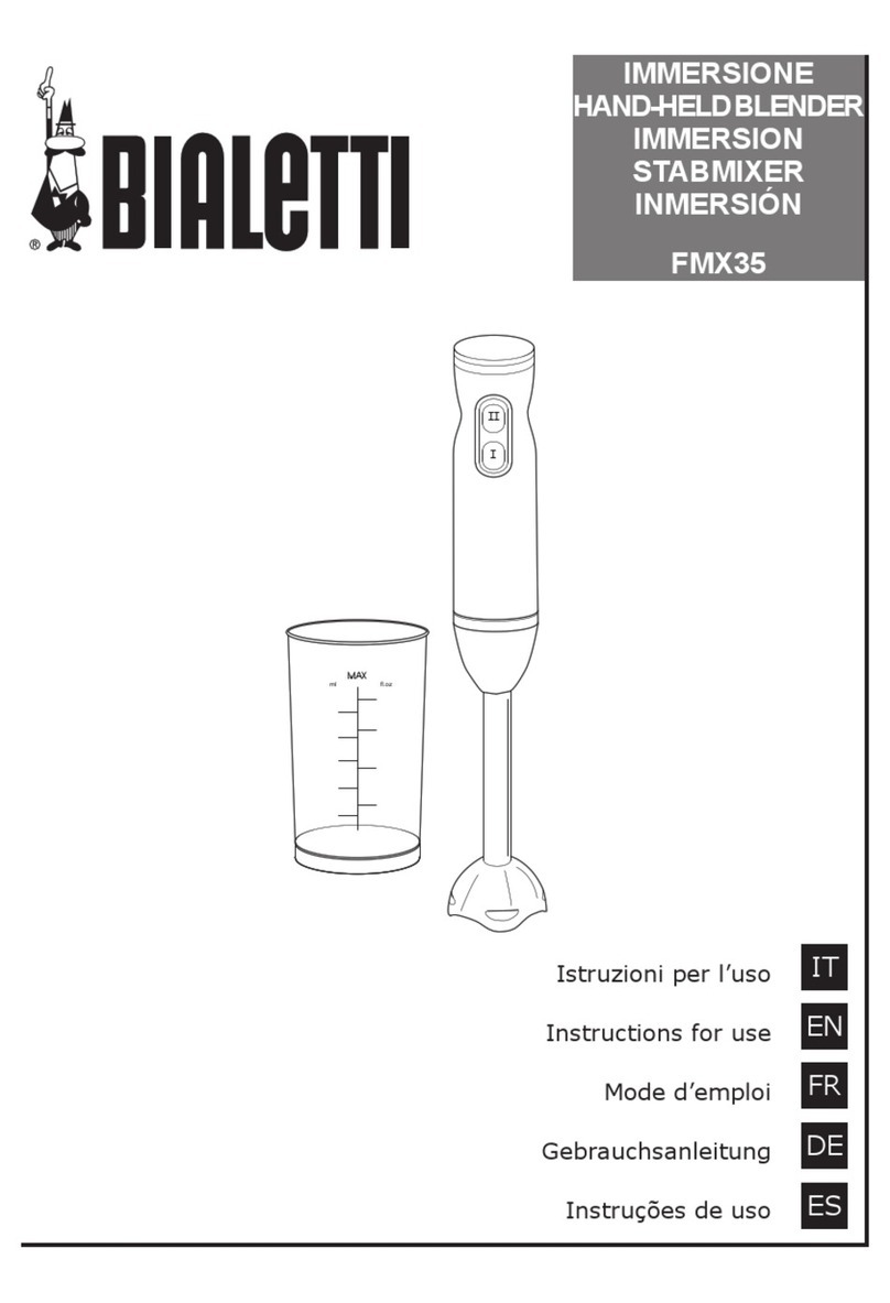 Bialetti FMX35 Instructions for use