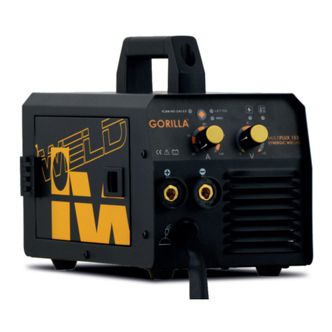 iWeld GORILLA MULTIFLUX 153 SYNERGIC NOGAS user manual iWeld GORILLA MULTIFLUX 153 SYNERGIC NOGAS user manual