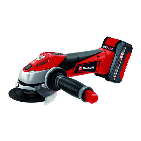 EINHELL TE-AG 18/100 Li User manual