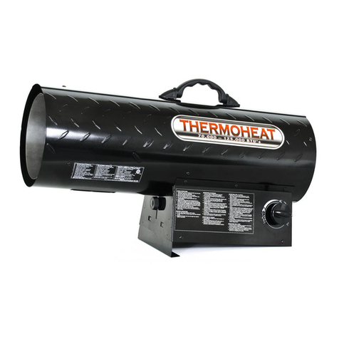 Thermoheat FA60 Series User's manual and operating instructions
