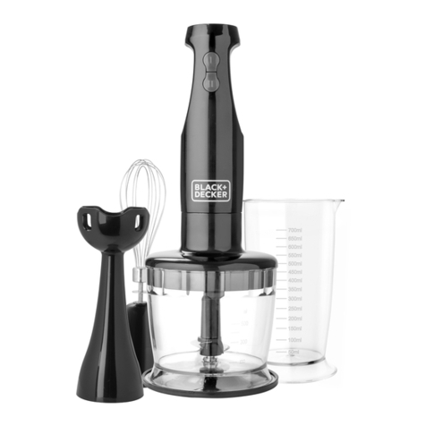 BLACK DECKER HB2800B User manual