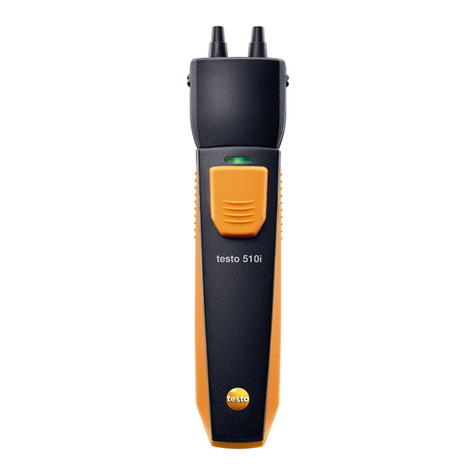 TESTO Smart Probes 510i User manual TESTO Smart Probes 510i User manual