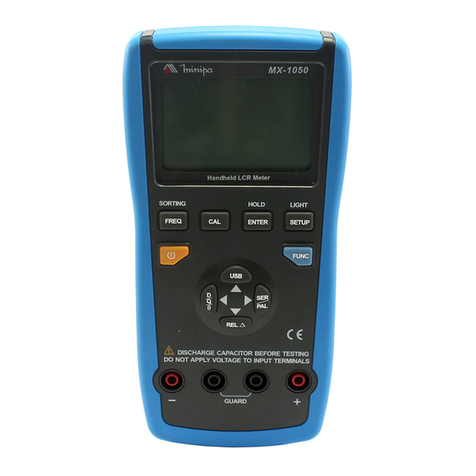 Minipa MX-1050 instruction manual
