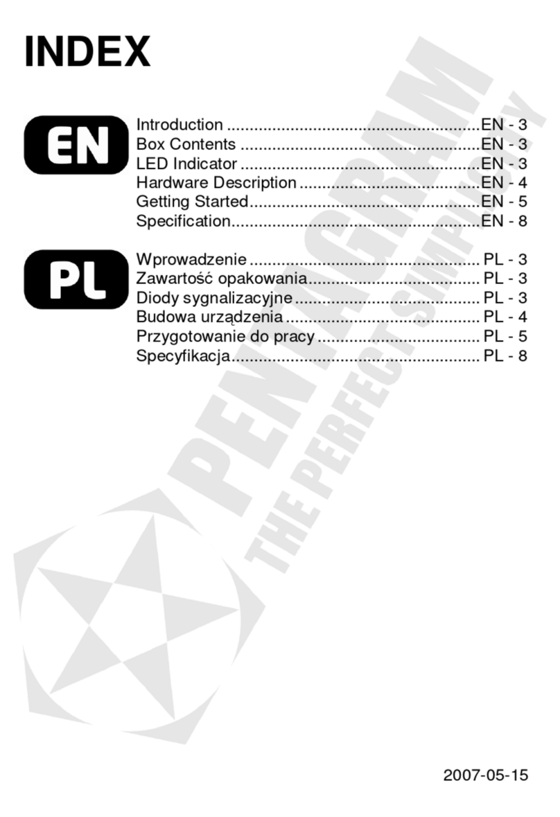 Pentagram PathFinder 6001 user guide