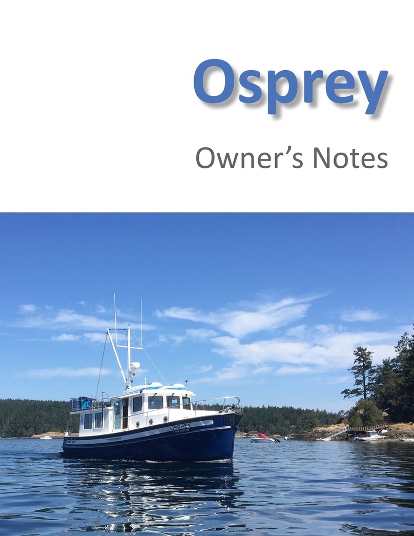 Osprey Nordic Tug 37 Quick start guide