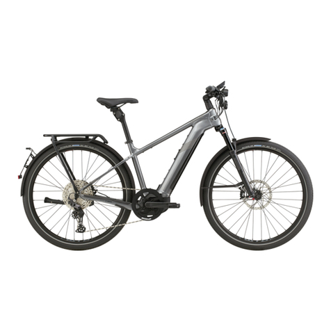 Cannondale Tesoro Neo X Speed Configuration guide