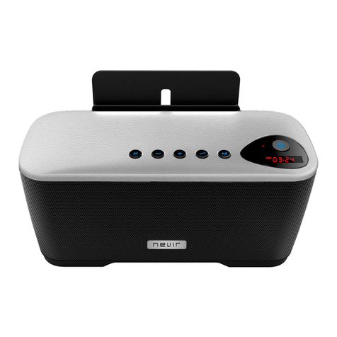 Nevir NVR-810BRD User manual